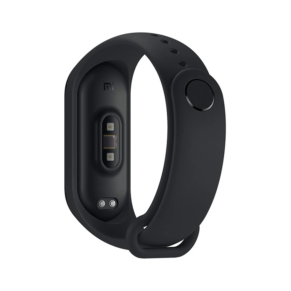 Xiao mi 4 Band Smart mi Band 0,95 дюймов AMOLED цветной экран браслет 50 м водонепроницаемый спортивный сообщение Push фитнес-браслет