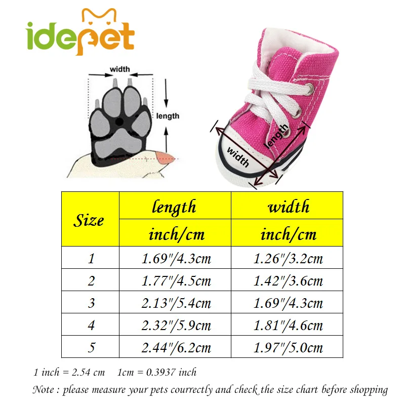 Denim Dog Shoes Nonslip Sneaker Casual Pet For Teddy Denim Dog Shoes Nonslip Sneaker Casual Pet For Teddy Yorkie Labrador Boots Large Size