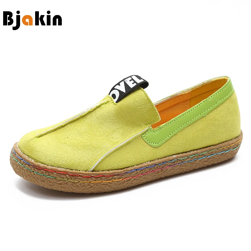 

Bjakin Big Size 42 Women Sneakers 2018 New Design Loafers Female Lightweight Walking Shoe Light Zapatillas Mujer Deportiva