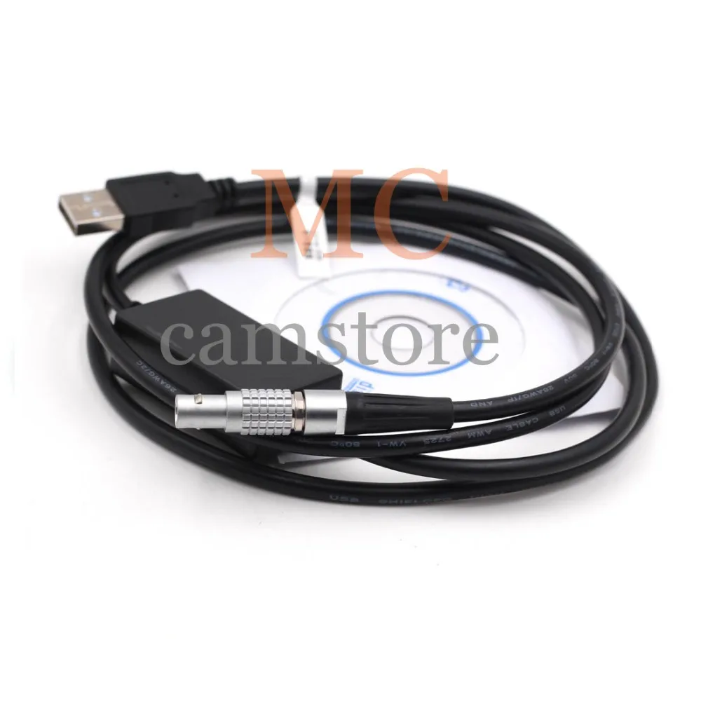 TS02/06/09/TCR402 for Window 7/8 5pin to USB Download Data Cable for LEICA 