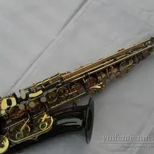 Саксофон черного цвета высокое качество низкая цена#22