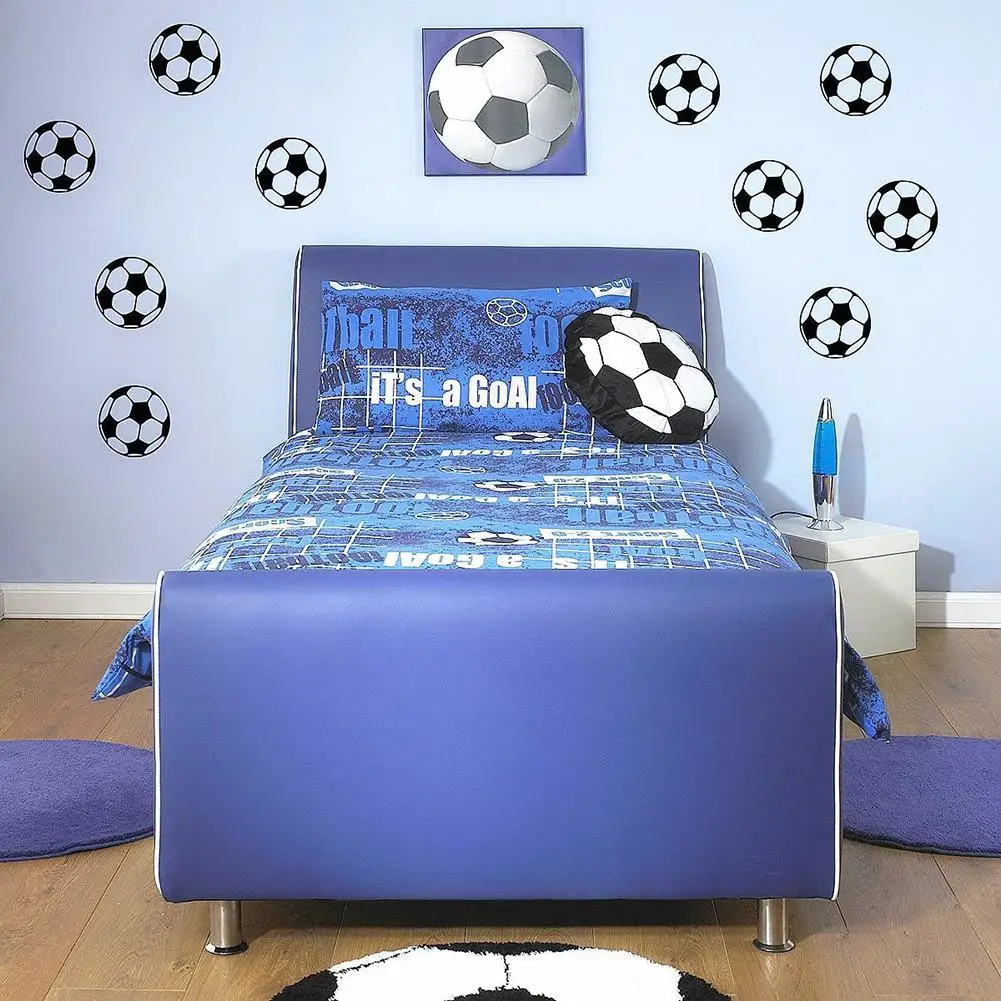 

40Pcs/set Cute Wall Stickers Small Football Sports Picture Wall Sticker Boy Bedroom Wall Decal Living Room Home Decoration