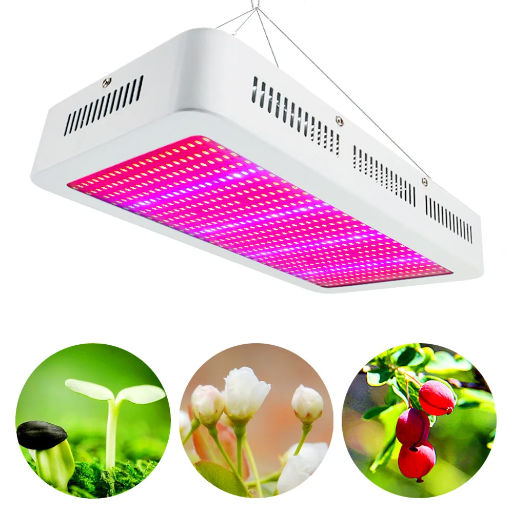 3PCS New 600W Watt LED Grow Light Full Spectrum Lamp for Plant Hydroponics Seed