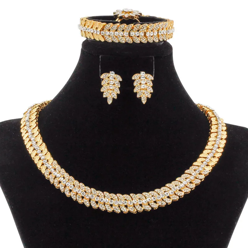 Модные ювелирные изделия, вечное модное ожерелье с леопардом, серьги, браслет, кольцо, шарм, Женские Ювелирные наборы, Африканское ожерелье