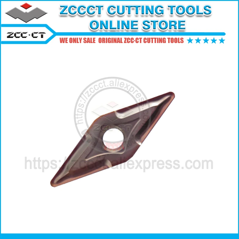 

ZCCCT cutting tools turning tool cutter YBG205 VNMG160408-EF 08 radius for good working condition medium cut of stainless steel