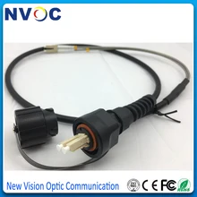 Открытый IP67 ODVA-LC к LC/UPC дуплексный 2C мм(50/125) 5 м волоконно-оптический патч-корд, многомодовый 5 м ODVA LC UPC DX волоконно-оптический перемычка
