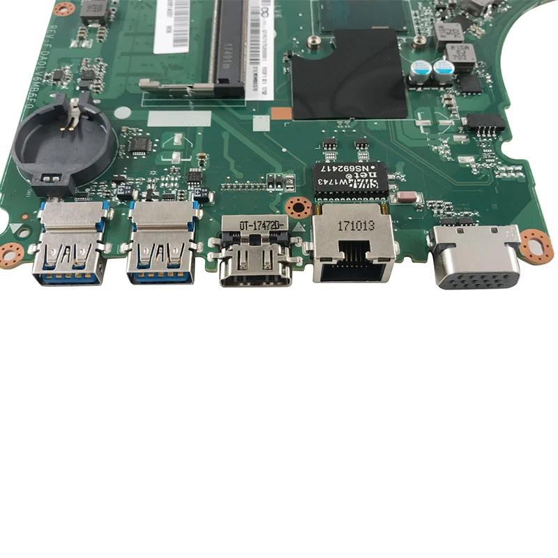 Оригинальный Для lenovo V310 15ISK 14ISK Материнская плата ноутбука I7 6500U DDR4 4G Оперативная