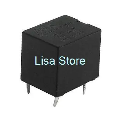 

DC 12V Coil SPDT 5 Pin Mini Power Relay PCB Type Black