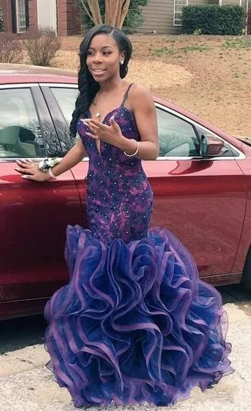 Purple mermaid dresses 2017 Purple mermaid dresses 2017