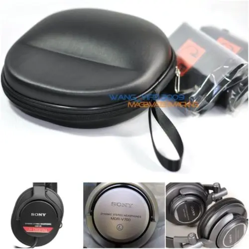Жесткий чехол для переноски дорожная коробка и сумка Sony MDR V6 V700 Z700 V500 7505 XD900