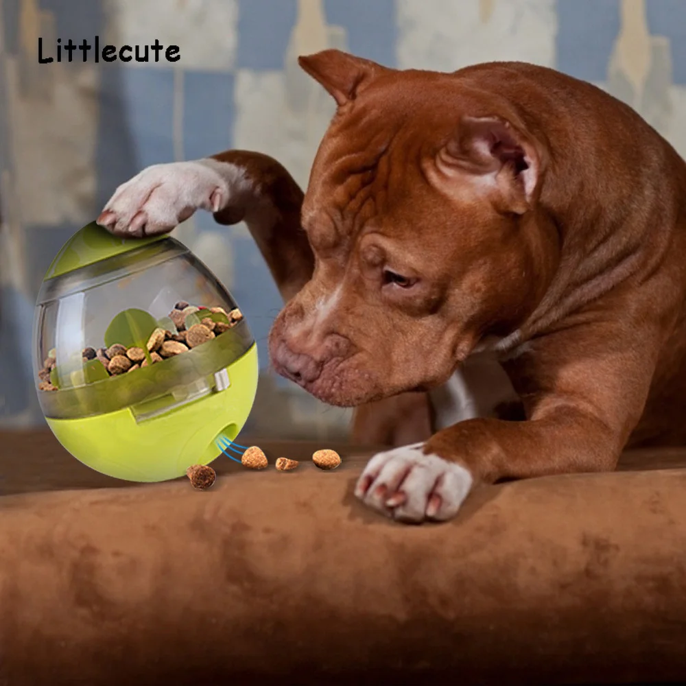 Собака Кошка IQ еда мяч интерактивная игрушка для домашних животных умнее еда шары лечение диспенсер игра обучение стакан утечки щенок Упражнение чаша