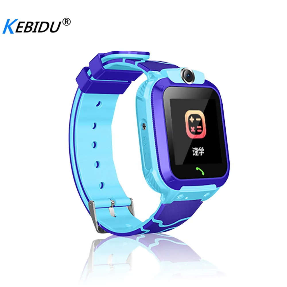 

Kebidu Waterproof Kid Baby Watch Smart Watches for Children SOS Call Location Finder Locator Tracker Anti Lost Monitor