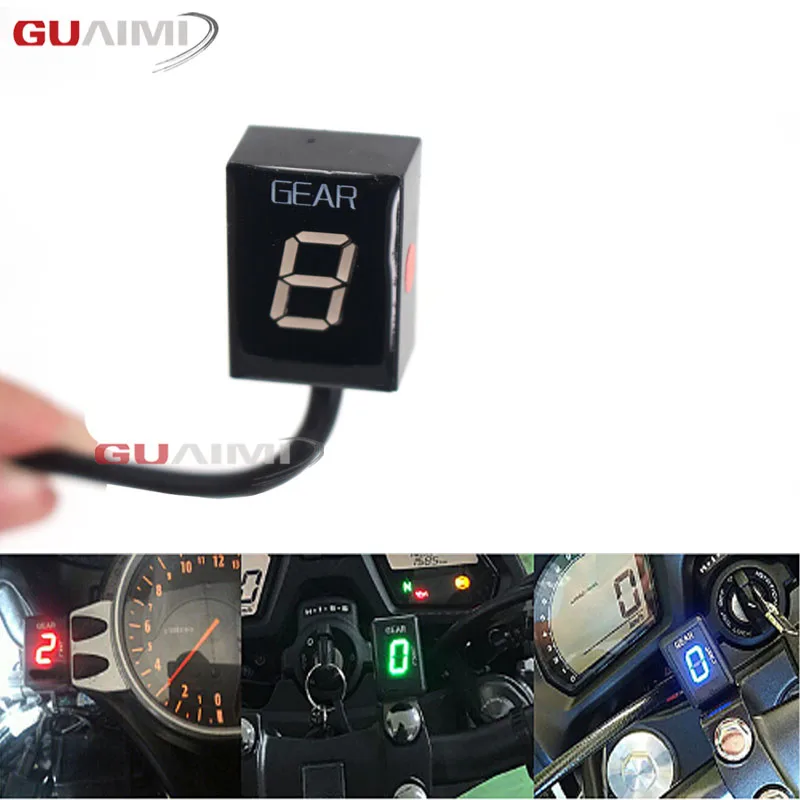 

For Kawasaki Z800 Z800E 2013 to 2017 Motorcycle LCD Electronics 6 Speed 1-6 Level Gear Indicator Digital Gear Meter Accessories
