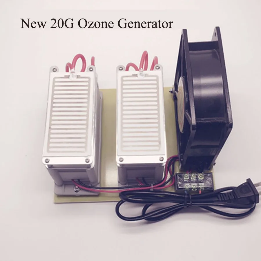Новый 20 г Портативный генератор озона для очистки воздуха эффективного долгой жизни дезодорации для бытовой 110 или 220 В Бесплатная доставка