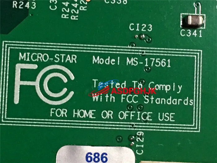 Оригинальная док станция для ноутбука MSI GE70 материнская плата версии 1 0/1 тест