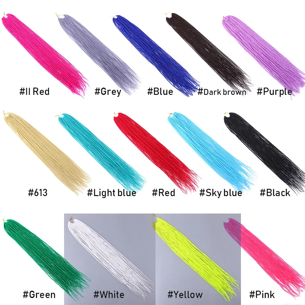 100 Gram/pcs Red Purple Senegalese Twist Braiding hair 24 inches high Temperature Synthetic hair braids for women 100 Gram/pcs Red Purple Senegalese Twist Braiding hair 24 inches high Temperature Synthetic hair braids for women