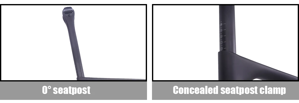 Top 2019 Disc brake 920g T1000 Carbon Fiber Grave Racing Bike Frame Cyclocross Bicycle Frameset Including Handlebar Stem 3