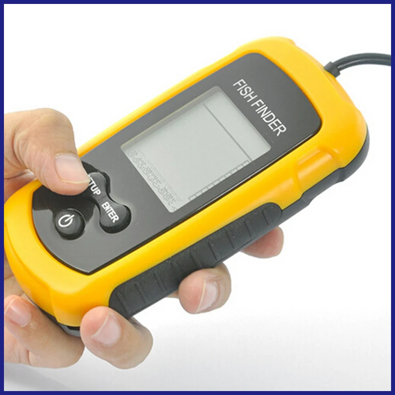 المحمولة سونار السمك مكتشف العمق أسلم fishfinder إنذار 100 متر الصيد الطعم أداة المحمولة سونار السمك مكتشف العمق أسلم fishfinder إنذار 100 متر الصيد الطعم أداة
