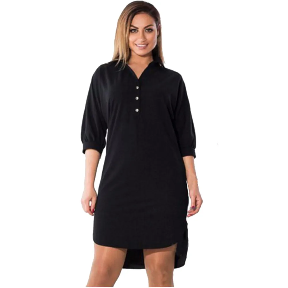 

new Women Summer beach Dress Boho Sleeve Mini Dress Plus size dresses for women 4xl 5xl 6xl cute solid chiffon Sundress vestidos