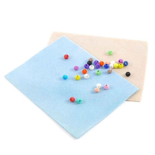 2pcs High Quality Handamde Soft Bead Mats Jewelry Beading Tools DIY Jewelry  Making Supply 30cm(11 6/8) x 23cm(9) Random Color - AliExpress