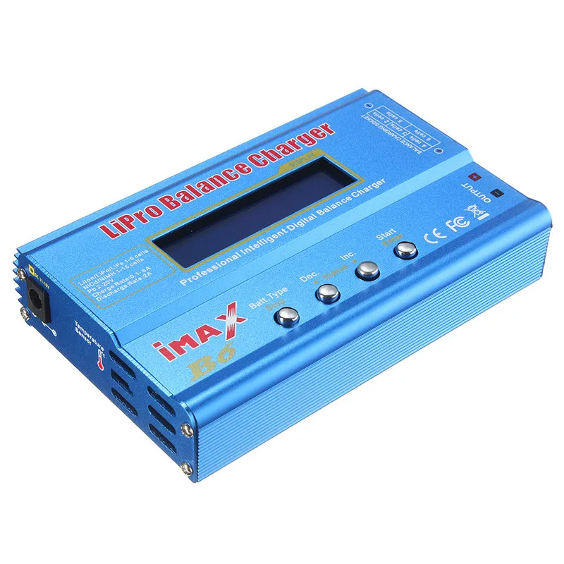 Новый iMAX B6 цифровой 80 Вт 1-6 S RC Lipo NiMh аккумулятор баланс Зарядное устройство Dis Зарядное устройство для Радиоуправляемый Дрон FPV US/UK/EU/АС Plug