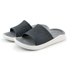 Летняя мужская обувь; модные мужские вьетнамки; модная Нескользящая мужская повседневная обувь; классические массажные пляжные уличные мужские повседневные Тапочки