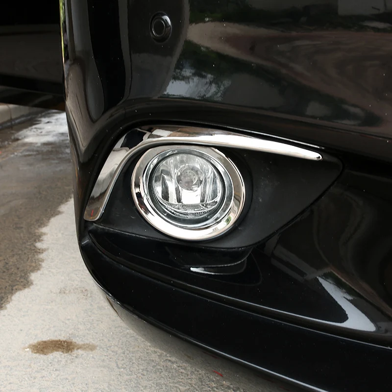 

For Mazda 6 Atenza m6 Gj 2013 2014 2015 ABS Plastic Front Fog Light Foglight Lamp Cover Trim