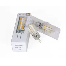 Упаковка из 10 оптом 360 градусов G9 силикагель Резина 3 Вт 64 светодиодов 3014 SMD мини лампа освещения AC 85-265 в