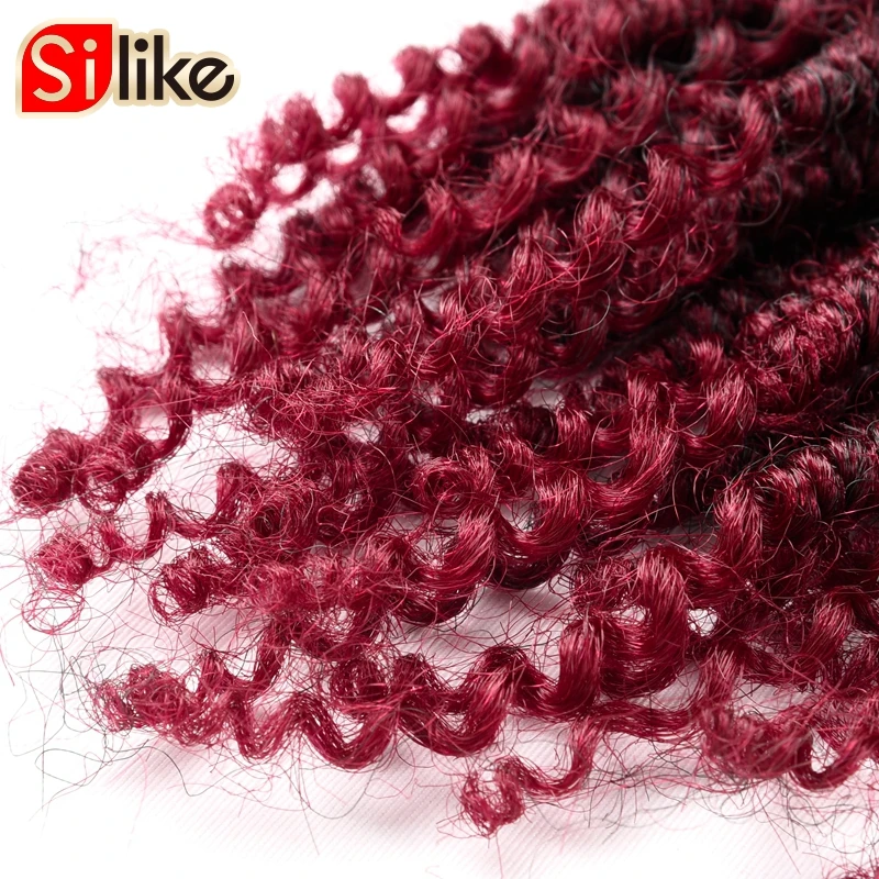 Silike Passion Twist 12 inch Fluffy Pre Twisted Prelooped Crochet