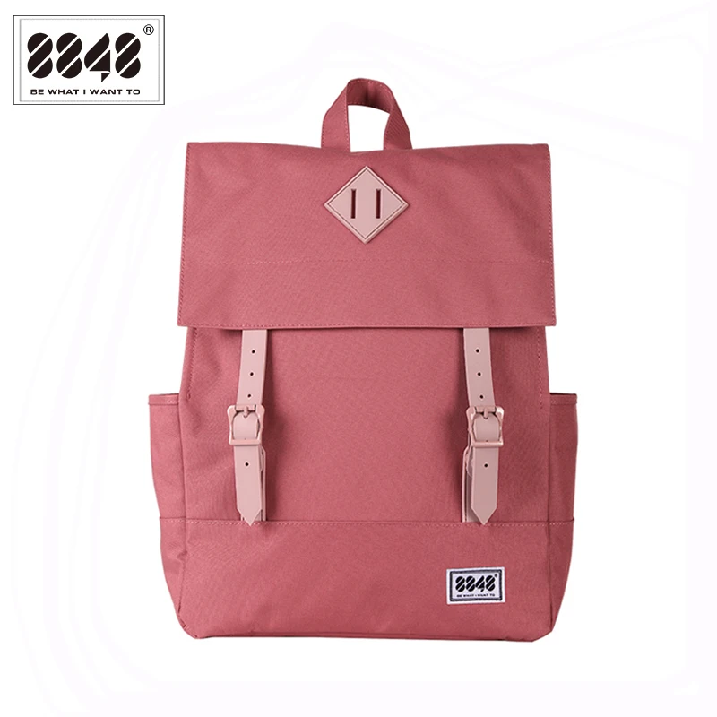 

8848 Preppy Style Women Backpack School Backpacks 15.6 Inch Laptop 14.2 L Waterproof Backpack Soft back Backpack bag 173-002-019