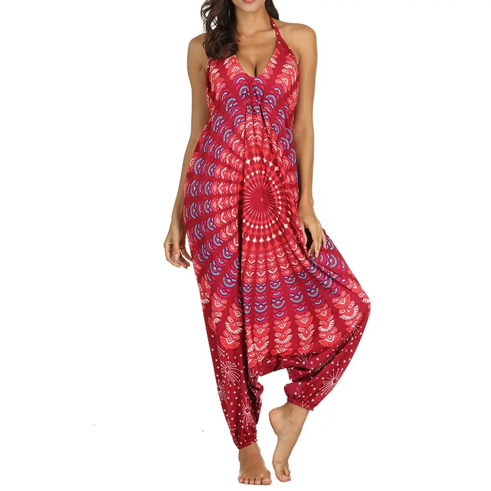 plus size v neck jumpsuit