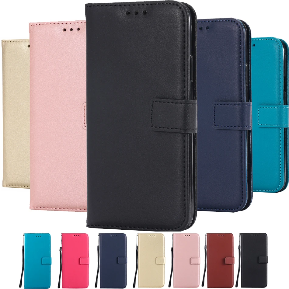 

Plain Color Cover Leather Flip Wallet Case for Samsung Galaxy Core Prime G360 G361F Grand Prime G530 J2 Pro 2018 Coque B300