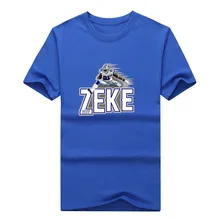 2017 Short Sleeve Cowboy zeke mvp T-shirts New Fashion High Quality Ezekiel Elliott Tops for Man shirt