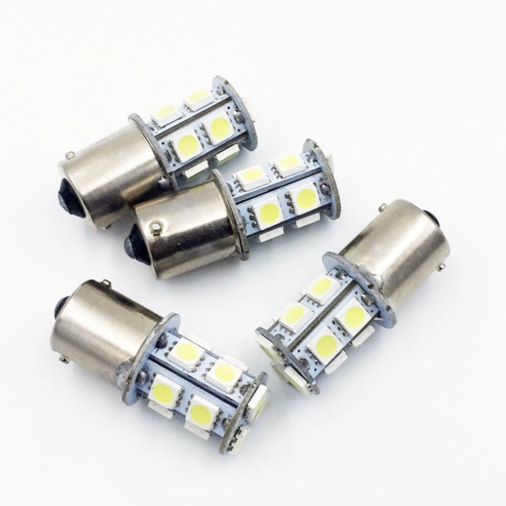 Светодиодные лампы YSY 1156 BA15S 1157 BAY15D желтые белые красные p21/5 Вт для указателей