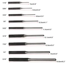 9 шт. штифт набор пробойников набор инструментов отлично подходит для пистолета здания и удаления шпильки NE