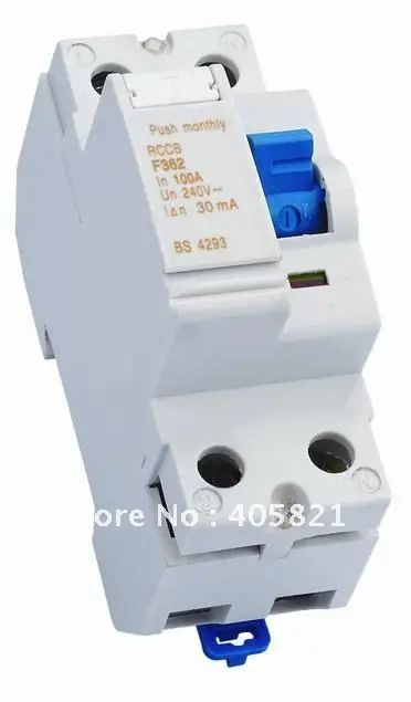 Автоматический выключатель остаточного тока F360 2P/RCCB F362|rccb|rccb rcdresidual current circuit breaker