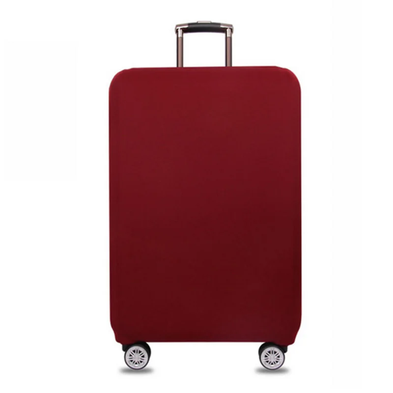 Elastic Thicken Luggage Cover Luggage Protective Covers Suitable for 18-32 inch Suitcase dust cover Travel accessories - Цвет: A     Luggage cover