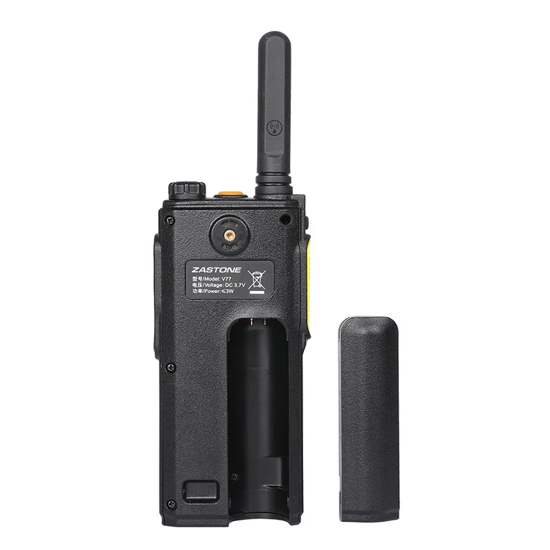 Zastone V77 иди и болтай Walkie Talkie “иди 3 Вт CB радио двухстороннее УВЧ 400 470 Любительское