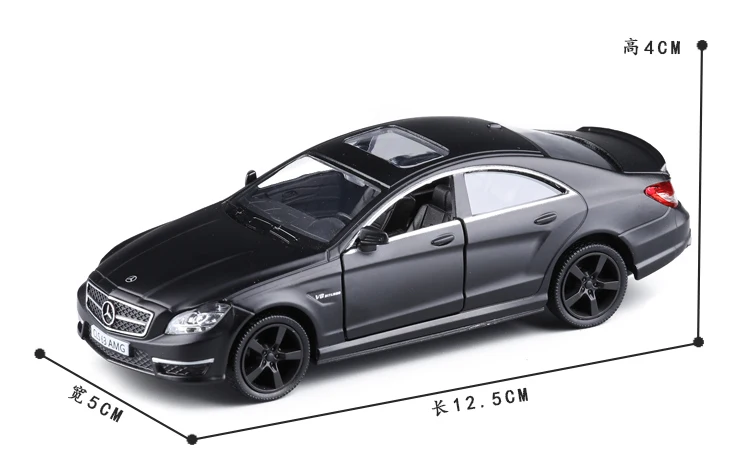 136 Matte Black For Benz CLS63 (5)