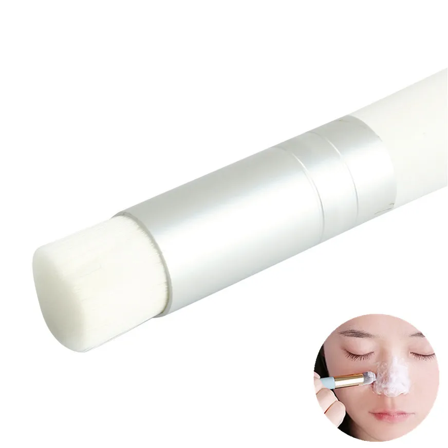 

2018 Wooden Handle Flat Nose Blackhead Remover Brush Control Deep Nose Cleaning Skin Care Facial Cleanser Beauty Cosmetic Brush