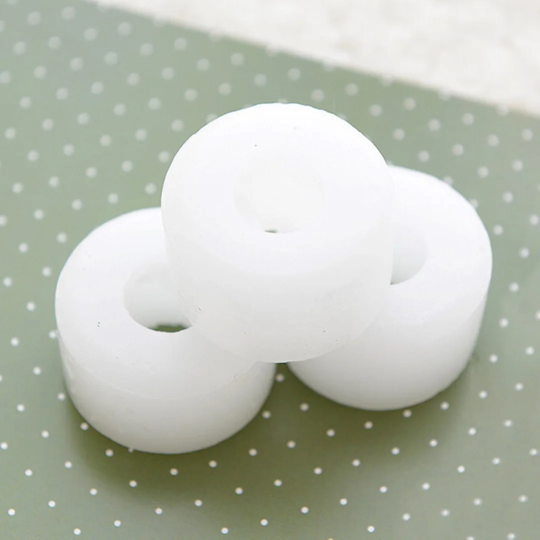 JX-LCLYL 4Pcs Yarn Wax to Treat Yarn for Knitting Machine Cotton/Silk Thread White
