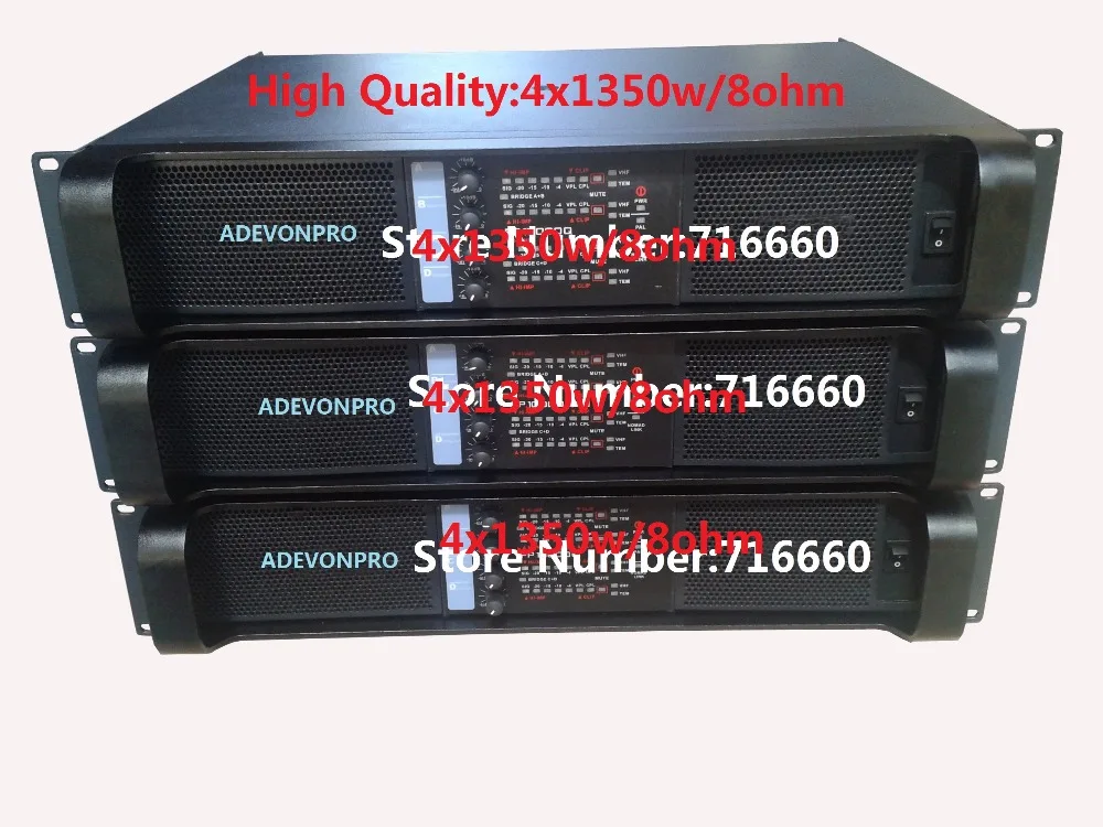 

High Quality Fp10000Q line array amplifier professional 4*1350w/8ohm amplifier for hot selling