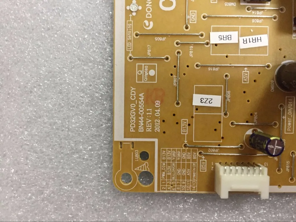 SZYLIJ 1pcs/lot 100% original PD32GV0_CDY BN44-00554A REV:1.1 PD32GV0_CHS BN44-00554B/C power supply board instock