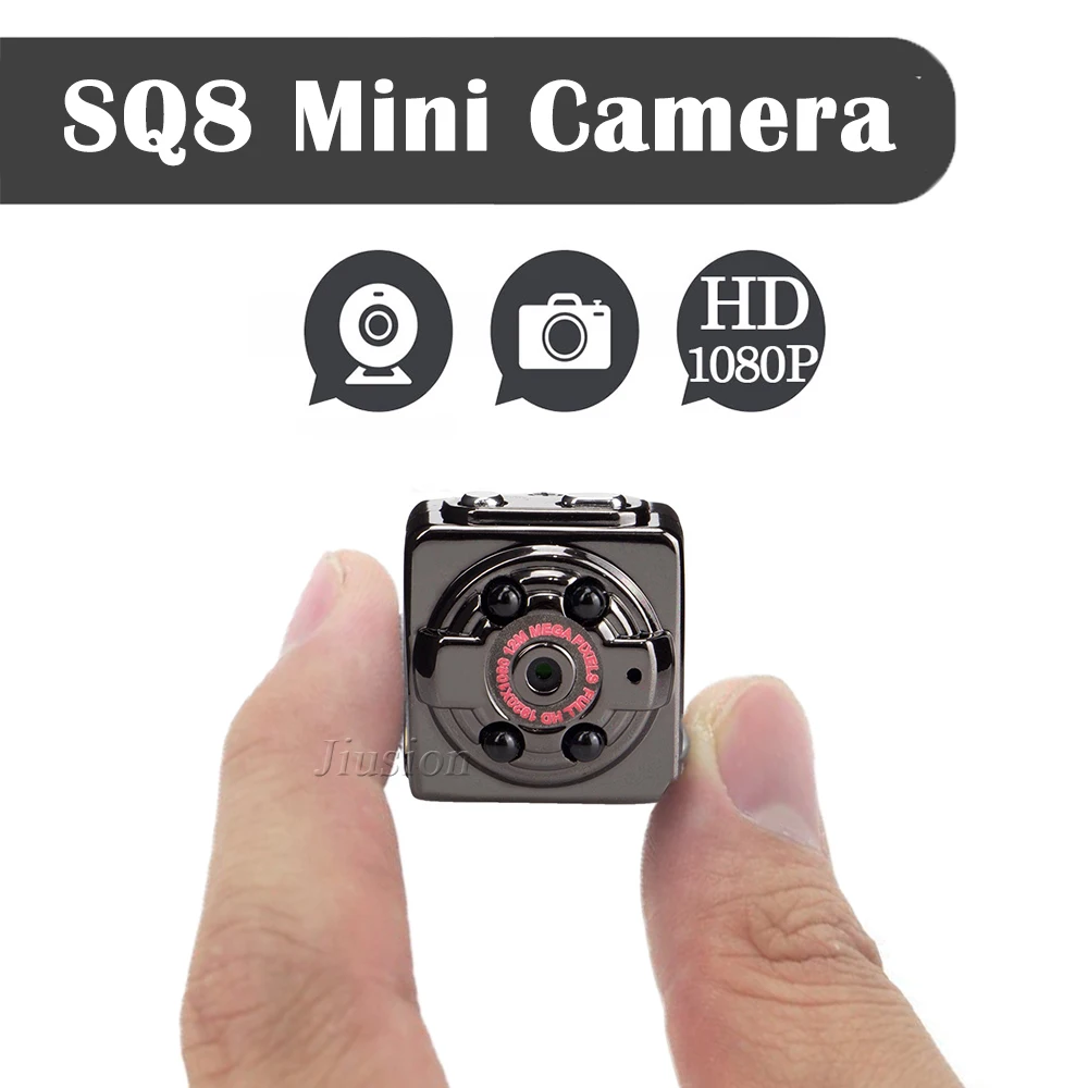 Оригинальная мини-камера SQ8 FHD 1080P с инфракрасным ночным видением цифровой