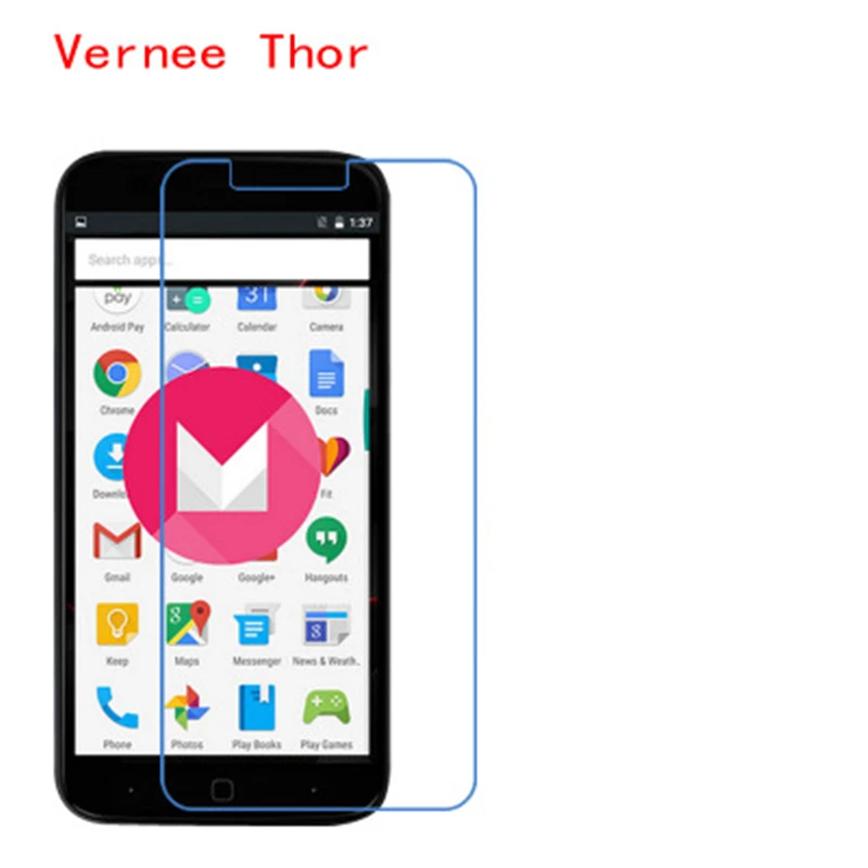 

5 Pcs Ultra Thin Clear HD LCD Screen Guard Protector Film With Cleaning Cloth For Vernee Thor.