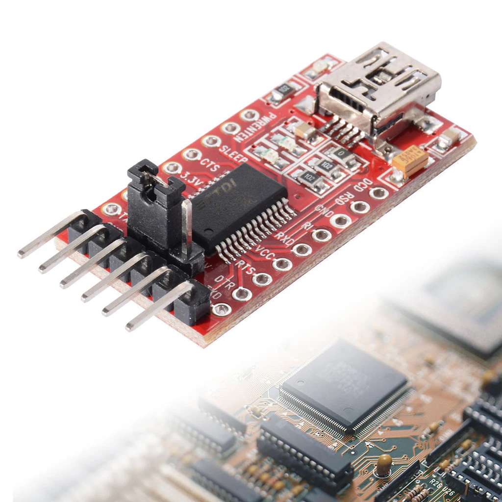USB to TTL FT232RL FTDI Serial Adapter Converter Module for Arduino 3.3V/ 5V