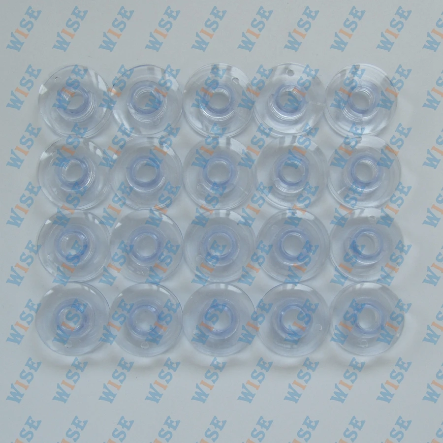20 Bobbins Plastic Husqvarna Viking 100 105 Classica 120 150 6540