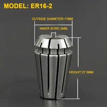

ER16 type elastic tong hold collet chuck for cnc machine 3020 3040 6040 1-10mm