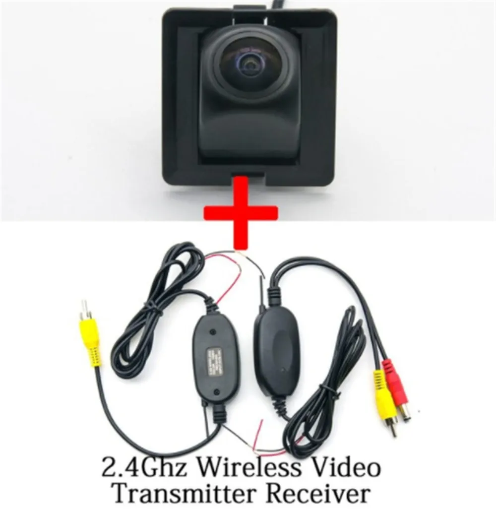 Reverse Camera HD 1080P Fisheye Lens Parking Car Rear view Camera For Toyota Prado 150 2010 2011 2012 2013 Car Reverse Camera - Название цвета: Camera with wireless