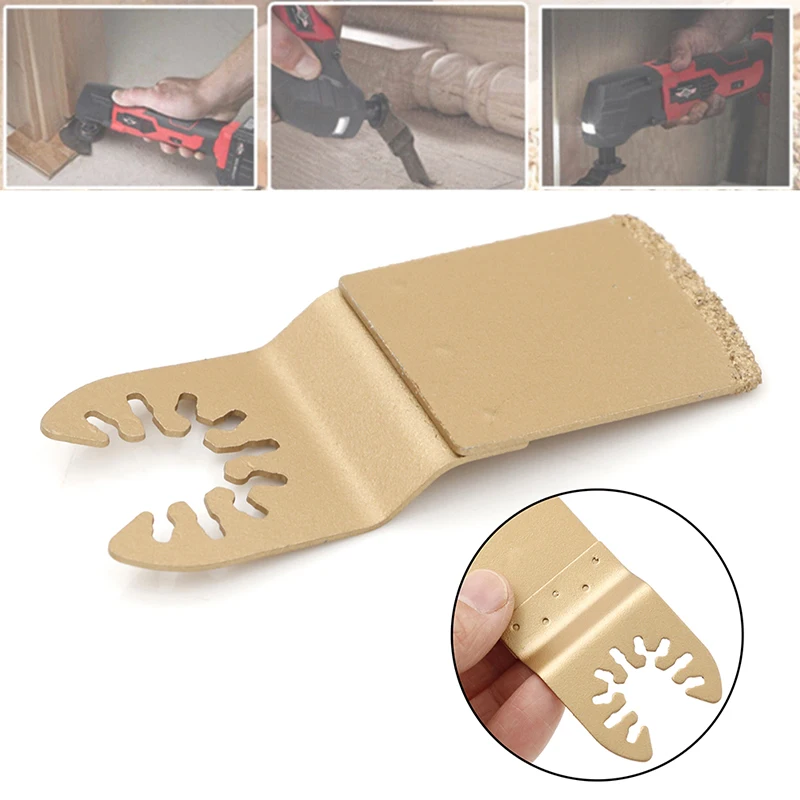 1Pcs 32mm HCS Standard Oscillating Multitool Saw Blades/Diamond Carbide E-Cut Bi-metal Saw Blade